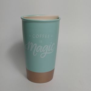 Starbucks 2018 Coffee is Magic Ceramic Tumbler 12
